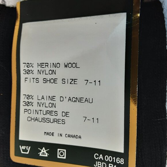 Vintage J.B. Denton Vagden Merino Wool Blend Socks | NWT Deadstock | Size 12–14 - Picture 3 of 3